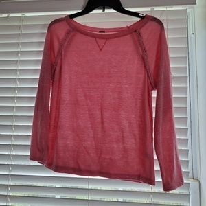 Poof ladies blouse size small